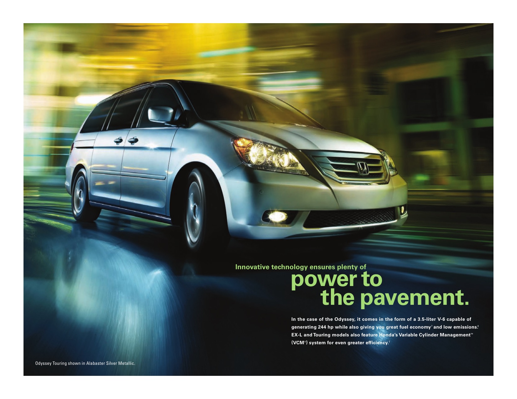 2010 Honda Odyssey Brochure Page 13